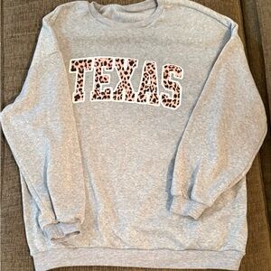 Source Unknown Gray Texas Sweatshirt